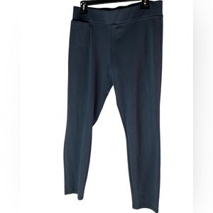 AMERICAN GIANT Ponte Pants Blue Size 10